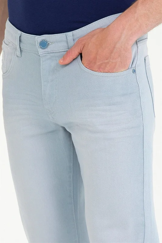 Джинсы зауженные - G081SZ0800IRIS23Y-BLUE Джинсы муж. (VR036, 33, 34)