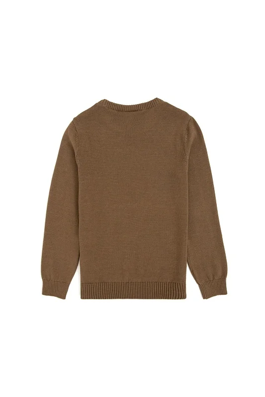 Джемпер из хлопка в полоску для мальчиков - G083SZ0TK0KARMKIDS Кофта муж. детс. (VR027, 3_4)