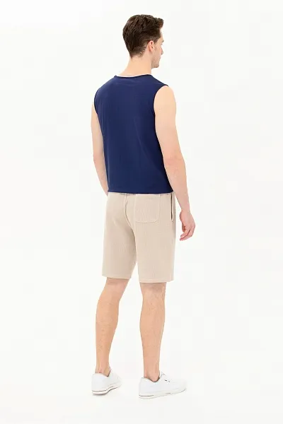 Шорты спортивные на кулиске - G081SZ0OS0FANOTO Брюки спорт. муж. (VR049, M)