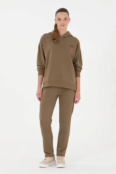 Спортивные брюки прямые - G082GL0OP0RC_GREENAT Брюки спорт. жен. (VR027, 2XS)