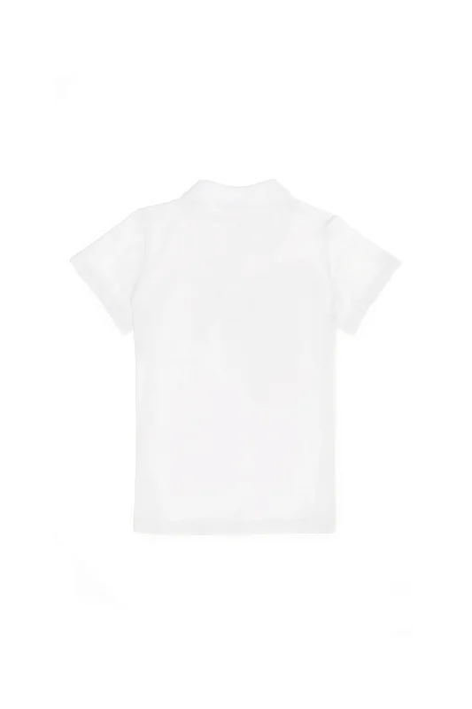Футболка-поло из хлопка с принтом из пайеток для девочек - G084SZ0110PARADIS Футболка жен. детс. (VR013, 12_13)