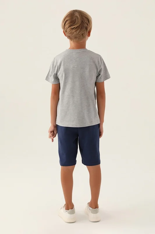 Костюм футболка и шорты для мальчиков - G083SZ0HF0US1766 Костюм дом. муж. детс. (VR086, 4_5)