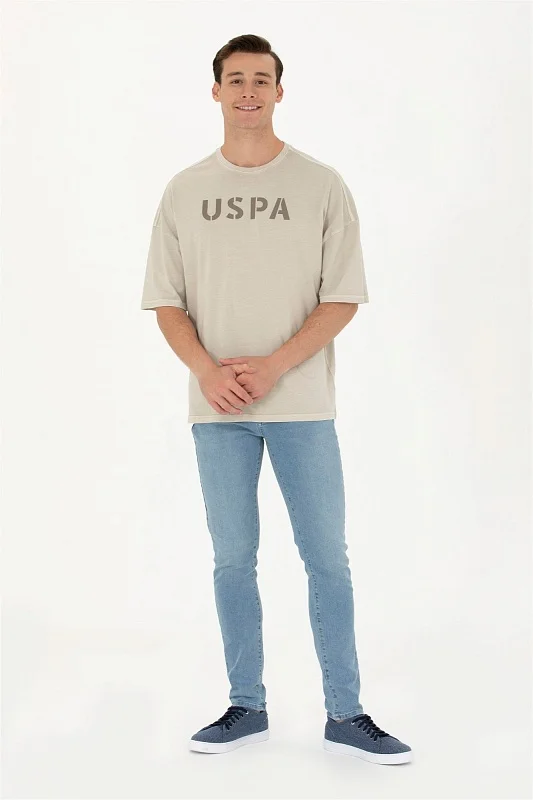 Футболка из хлопка с надписью - G081SZ0110MANSU Футболка муж. (VR011, 4XL)