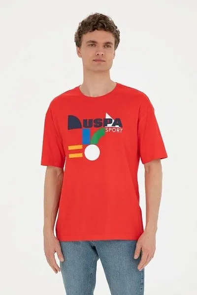 Футболка из хлопка с надписью - G081SZ0110CUBA Футболка муж. (VR030, XL)