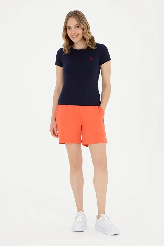 Футболка из хлопка с логотипом - G082SZ0110TO24 Футболка жен. (VR033, L)