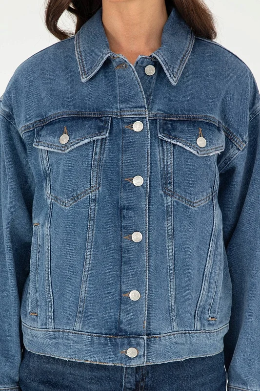 Куртка джинсовая - G082SZ0770PERKIS Куртка джинс. жен. (DN0022, 40)