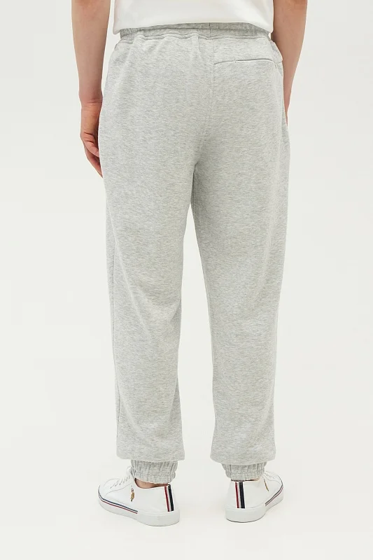 Спортивные брюки на манжетах - G081SZ0OP0NUTEL_R Брюки спорт. муж. (VR001, L)