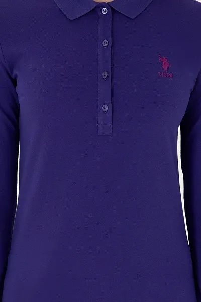Поло с длинным рукавом из хлопка - G082SZ0820TPG_SK024 Толстовка жен. (VR038, S)
