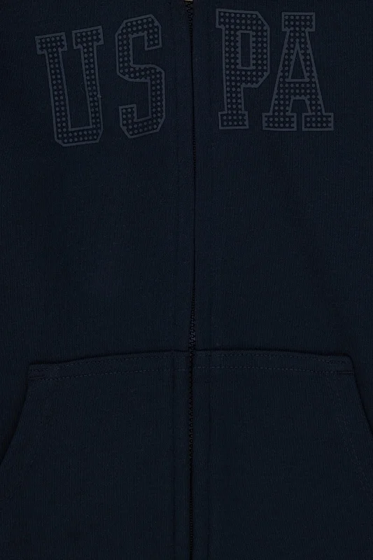Толстовка на молнии с капюшоном для девочек - G084SZ0820RW01_SK024 Толстовка жен. детс. (VR033, 11_12)