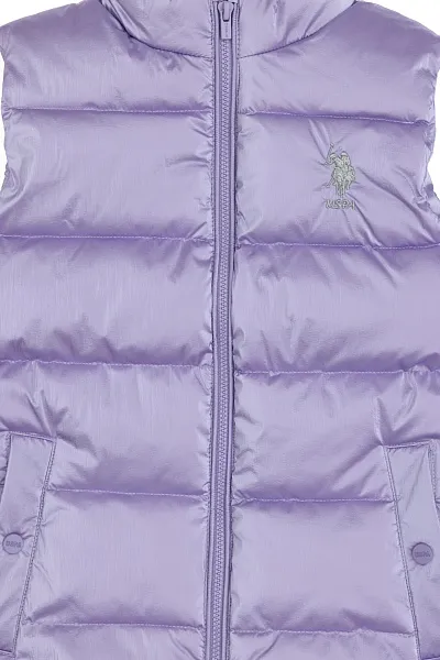 Жилет утепленный для девочек - G084SZ0100LILANKIDS Жилет жен. детс. (VR034, 4_5)