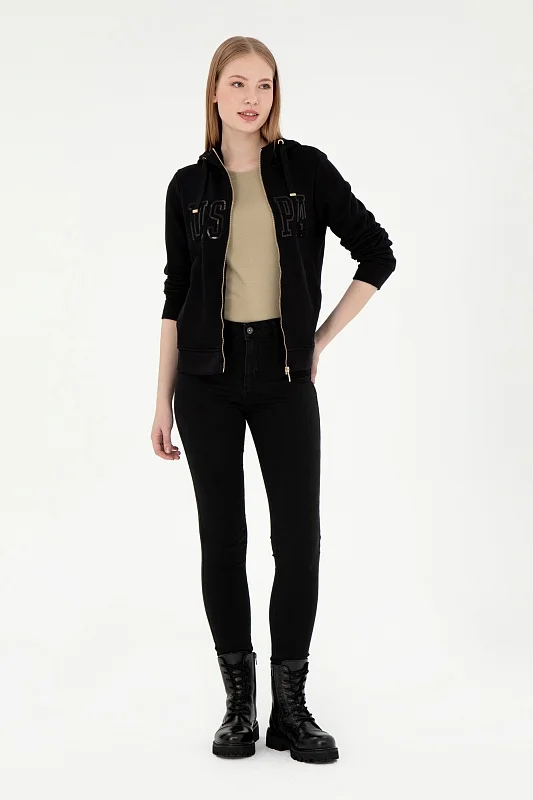 Толстовка на молнии с капюшоном - G082SZ0820SW0125 Толстовка жен. (VR046, XS)