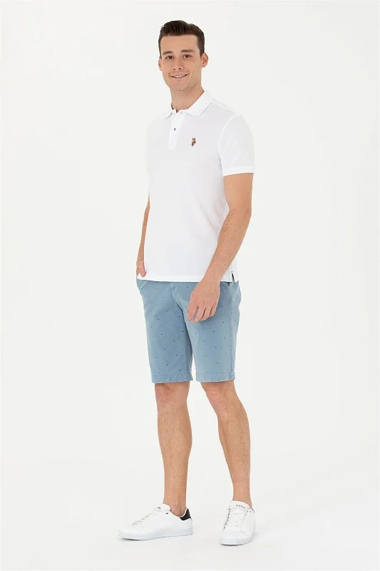 Футболка-поло из хлопка - G081SZ0110TP10IY023 Футболка муж. (VR013, M)