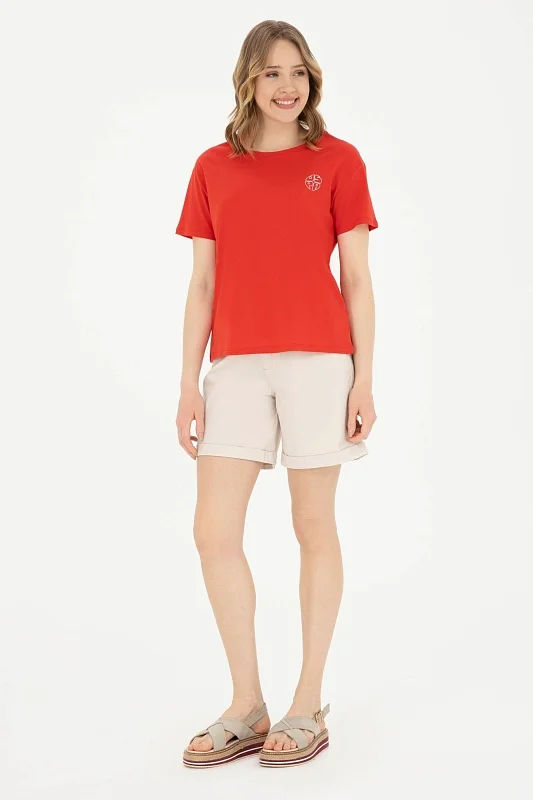 Футболка из хлопка - G082GL0110GOVE Футболка жен. (VR030, XS)