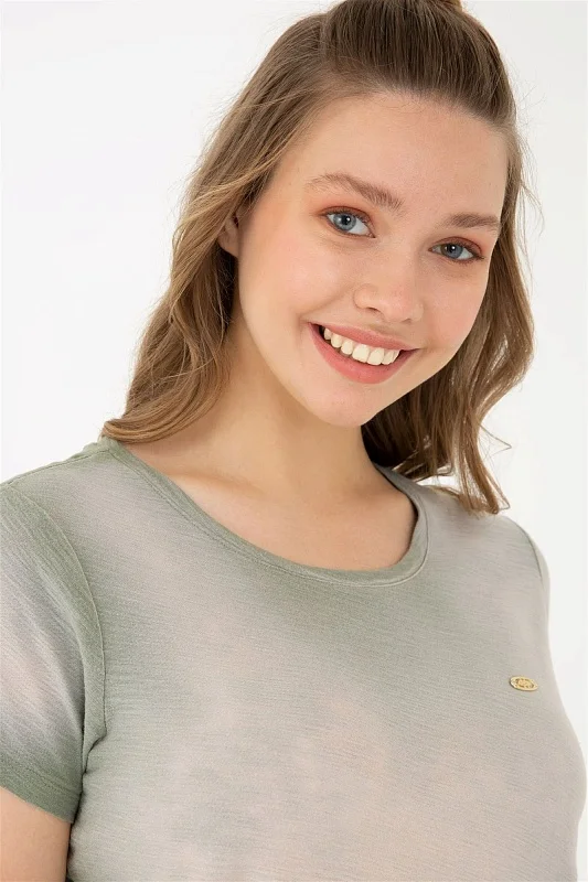Футболка из хлопка с эффектом градиента - G082SZ0110DERY Футболка жен. (VR027, XS)