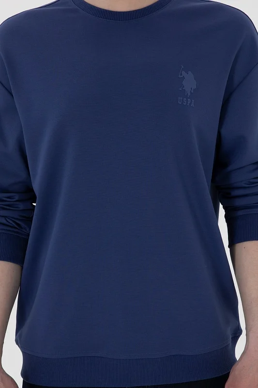 Свитшот с вискозой с логотипом - G081SZ0820ZUNA Толстовка муж. (VR059, XL)