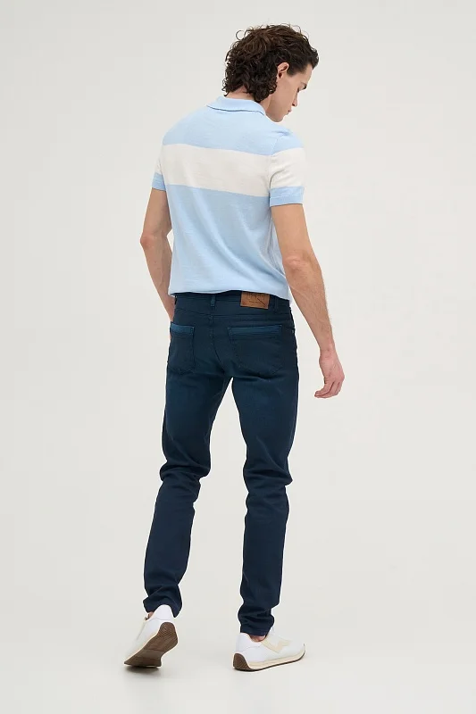 Джинсы зауженные - G081SZ0800PARKER23Y-INDIGO Джинсы муж. (VR028, 28, 34)