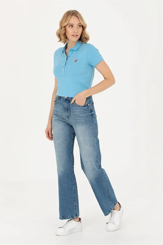 Футболка-поло из хлопка - G082SZ0110TP0123-CLR Футболка жен. (VR093, 2XS)
