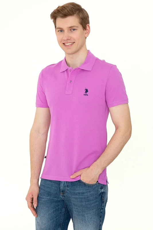 Футболка-поло из хлопка - G081SZ0110TP04IY022 Футболка муж. (VR037, S)