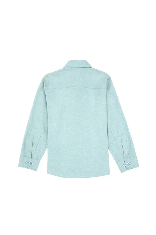 Рубашкаиз смесового хлопка для мальчиков - G083SZ0040E_METOKIDS25K Сорочка муж. детс. (VR152, 9_10)