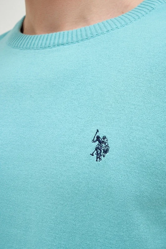 Футболка из хлопка с контрастной окантовкой - G081SZ0TK0FORLA-R Кофта муж. (VR090, XS)