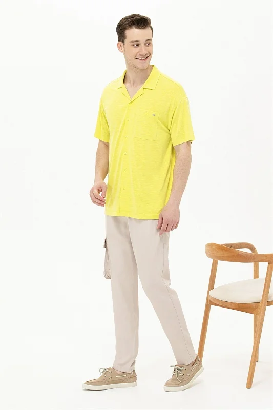 Брюки с боковым карманом зауженные к низу - G081SZ0780GROVES Брюки муж. (VR049, 40)