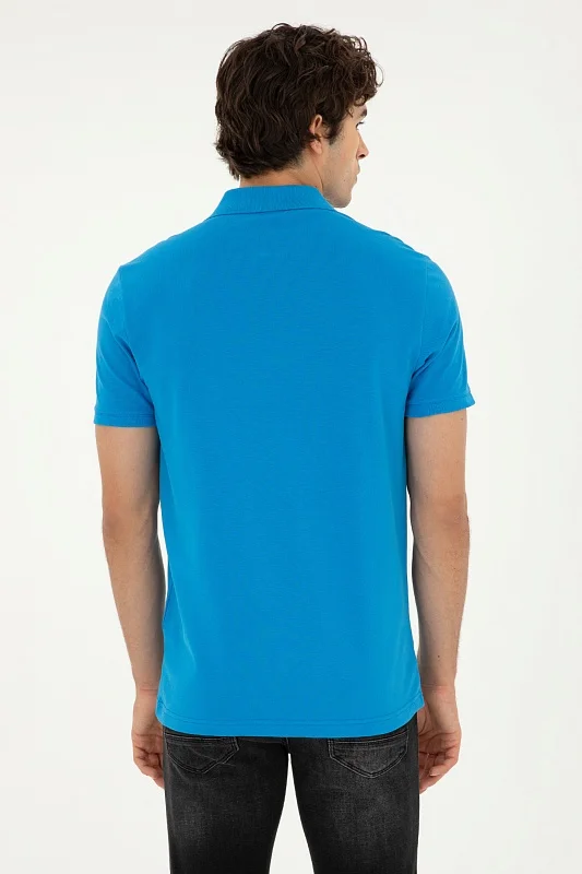 Футболка-поло из хлопка - G081GL0110GTP04IY024 Футболка муж. (VR045, 2XL)