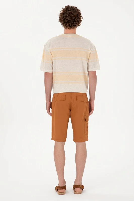 Шорты карго из хлопка - G081SZ0310CURVIS Бермуды муж. (VR072, 31)