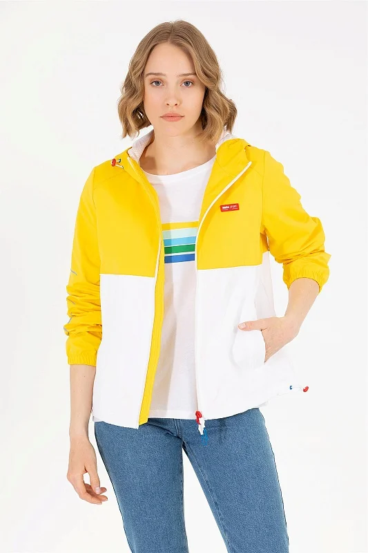Ветровка с несъемным капюшоном - G082SZ0MS0PAROS Куртка жен. (VR044, 34)