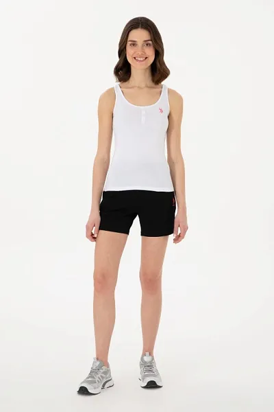 Шорты спортивные на кулиске - G082SZ0OS0DOTIH25 Брюки спорт. жен. (VR046, XS)