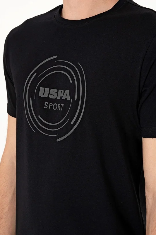 Футболка из хлопка с принтом - G081SZ0110S_UNKA Футболка муж. (VR046, XS)