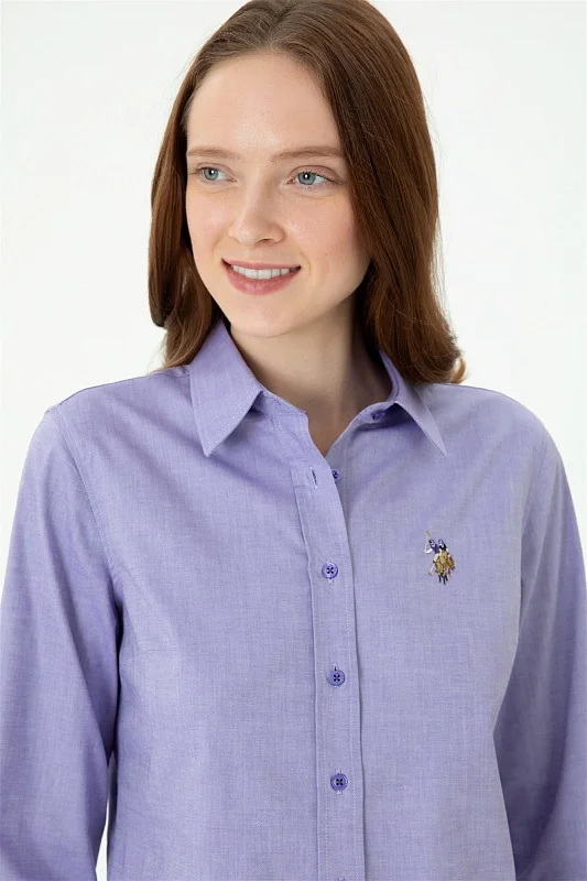 Рубашка классическая приталенная - G082SZ0040CRISCOLOR023K Сорочка жен. (VR038, 34)