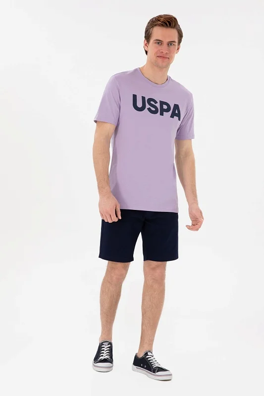 Футболка из хлопка с надписью - G081SZ0110GEARTIY025 Футболка муж. (VR034, M)