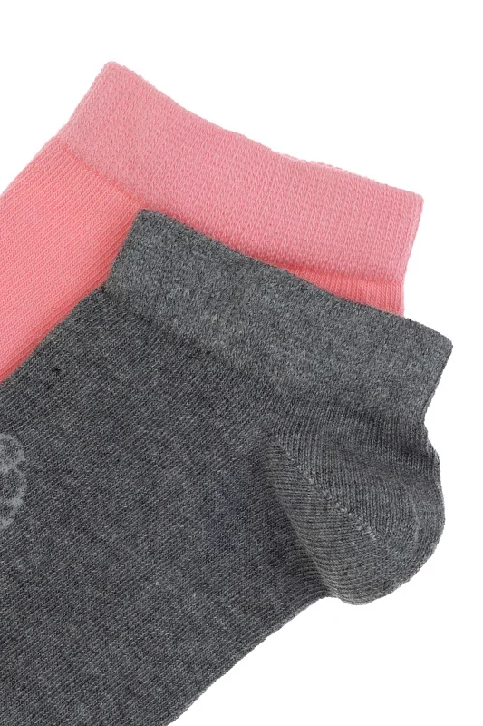 Носки хлопковые короткие, 2 пары - A082SZ013P02LEKA_IY25 Носки жен. (VR086)