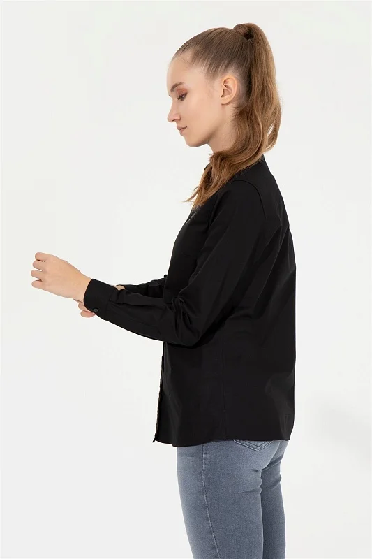 Рубашка из хлопка приталенная - G082SZ0040CRISCOLOR022K Сорочка жен. (VR046, 36)