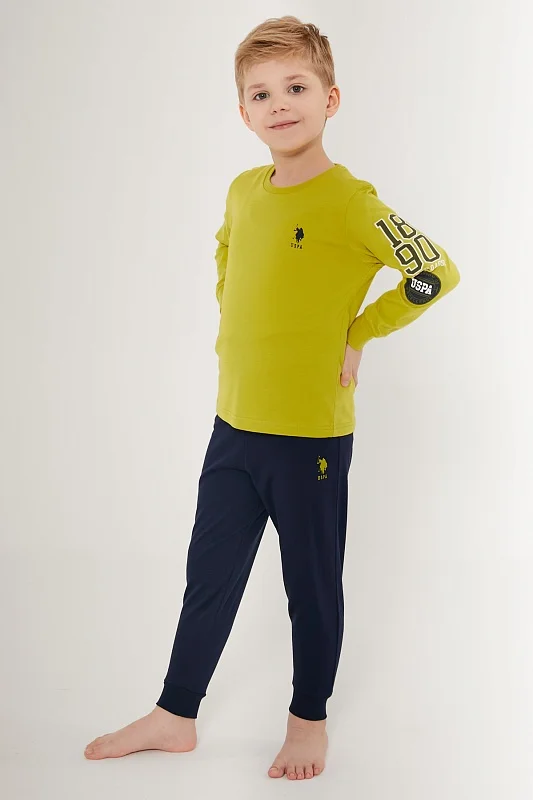 Пижама с логотипом для мальчиков - G083SZ0HF0US1522 Костюм дом. муж. детс. (VR087, 6-7)