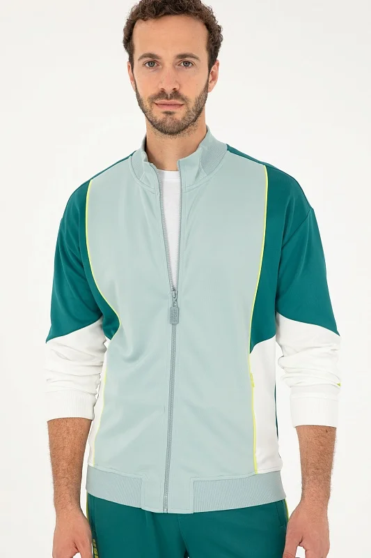Толстовка на молнии без капюшона - G081SZ0820ATEMA Толстовка муж. (VR101, S)