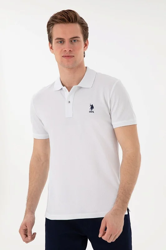 Футболка-поло из хлопка с логотипом - G081SZ0110TP04IY025 Футболка муж. (VR013, 5XL)