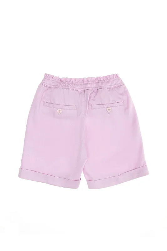 Шортыиз лиоцелла для девочек - G084SZ0310AVAKIDS Бермуды жен. детс. (VR211, 4_5)