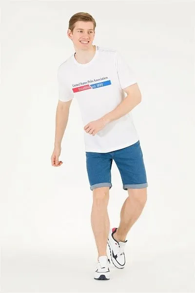 Футболка из хлопка с надписью - G081SZ0110PERENE Футболка муж. (VR013, XS)