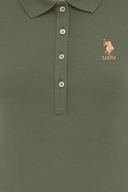 Поло с длинным рукавом из хлопка - G082SZ0820TPG-SK021 Толстовка жен. (VR027, XS)
