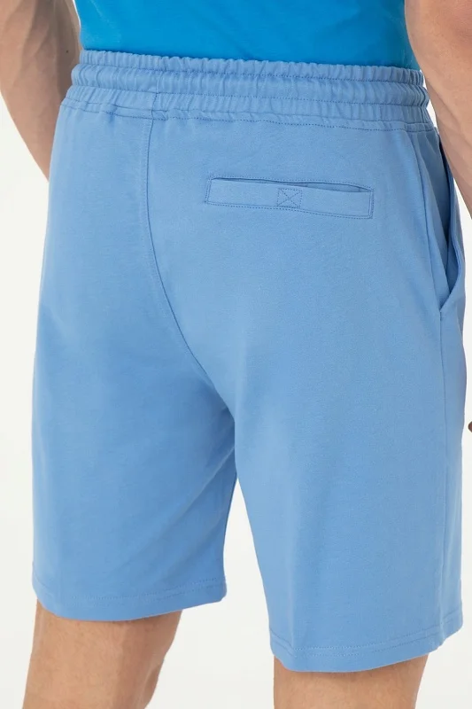 Шорты спортивные из хлопка с вышитым логотипом - G081SZ0OS0PARMEIY024 Брюки спорт. муж. (VR032, XS)