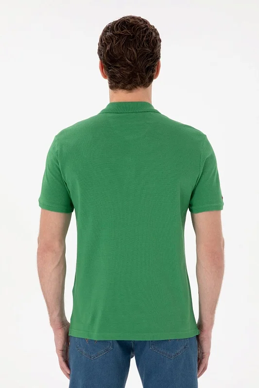 Футболка-поло из хлопка с логотипом - G081SZ0110TP04IY025 Футболка муж. (VR054, XL)