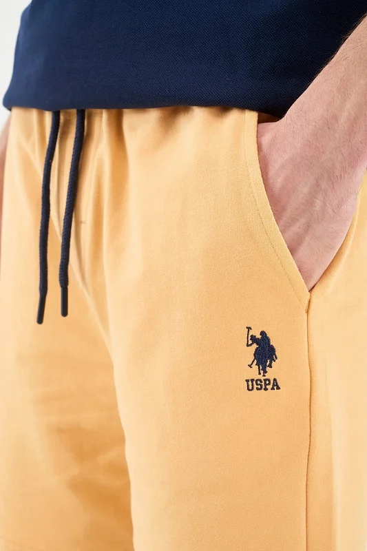 Шорты спортивные из хлопка с вышитым логотипом - G081SZ0OS0PARMEIY025 Брюки спорт. муж. (VR202, L)
