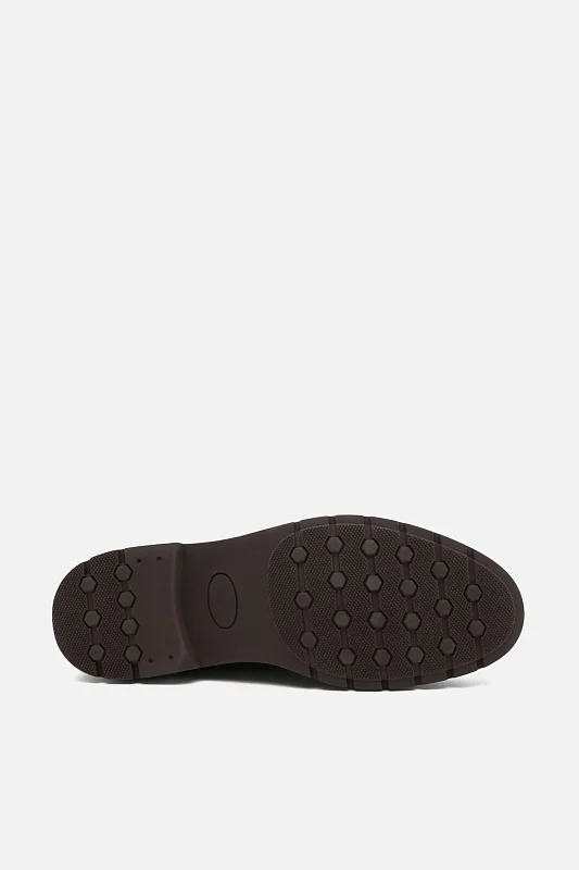 Полуботинки из нубука на шнурках - S081SZ0330K24DRACO Обувь муж. (VR029, 40)