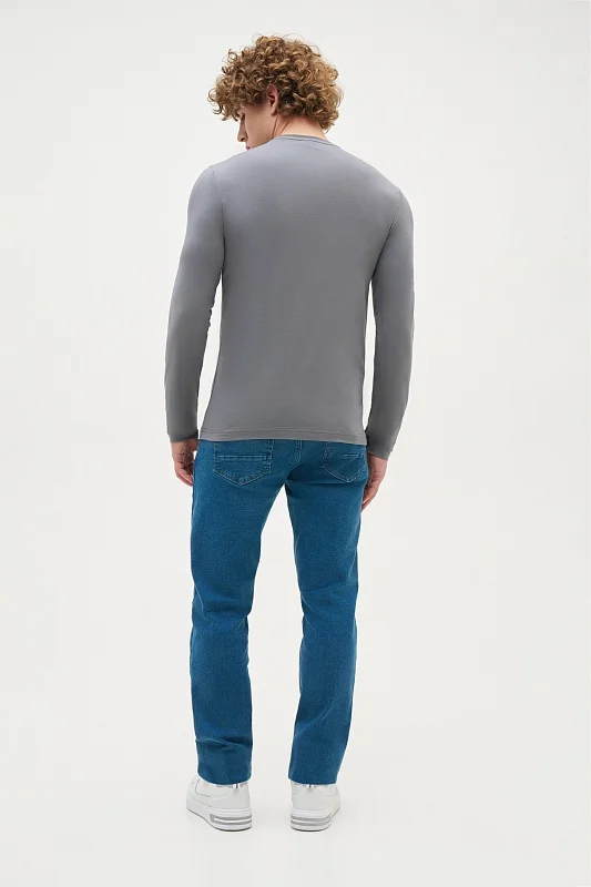 Лонгслив из хлопка - G081SZ0820BISITOUT_R Толстовка муж. (VR024, M)