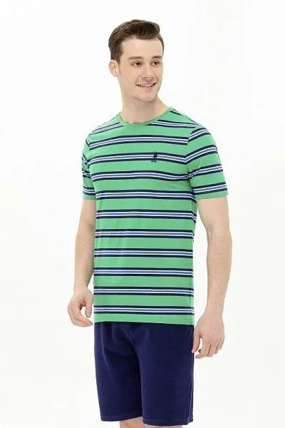 Футболка из хлопка в полоску - G081SZ0110TRAPAN Футболка муж. (VR054, S)