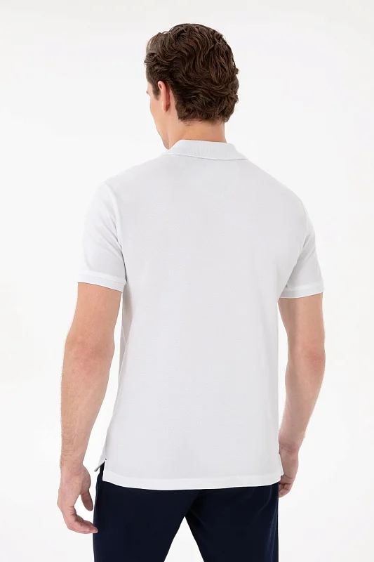 Футболка-поло из хлопка с логотипом - G081SZ0110TP04IY025 Футболка муж. (VR013, 5XL)