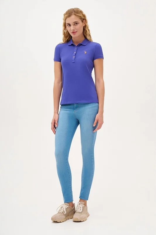 Футболка-поло из хлопка - G082SZ0110TP0122-CLR Футболка жен. (VR212, XS)
