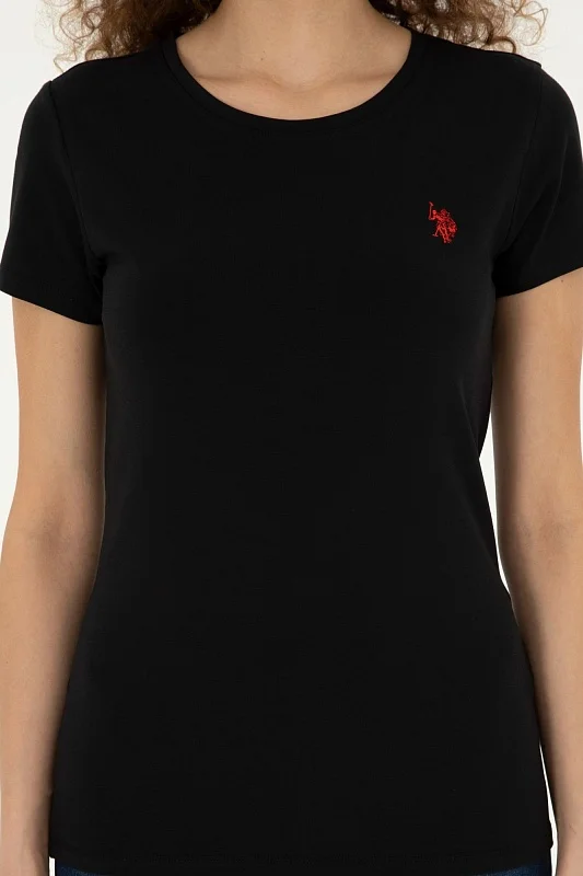 Футболка из хлопка с логотипом - G082SZ0110TO24 Футболка жен. (VR046, 2XL)