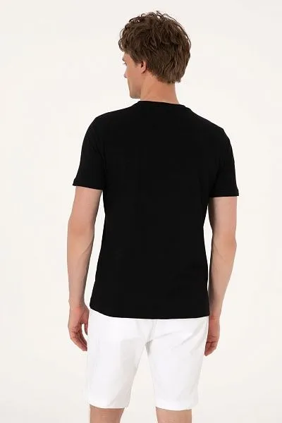 Футболка из хлопка с принтом - G081SZ0110SENKA Футболка муж. (VR046, 5XL)